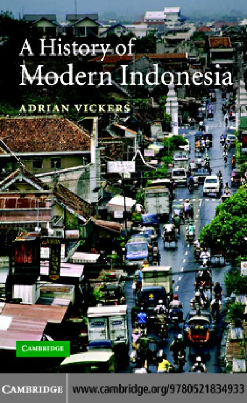 Cover A History of Modern Indonesia