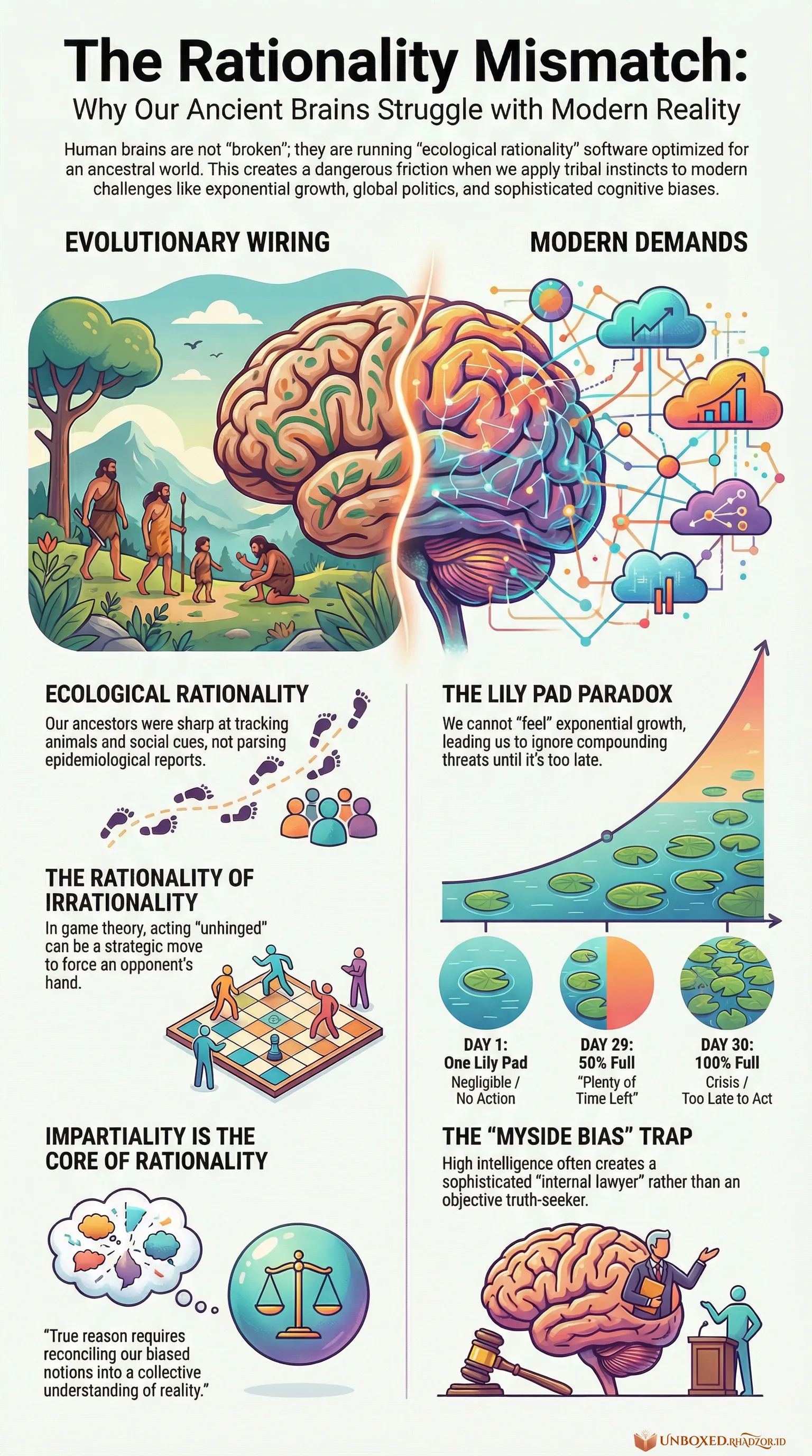 Rationality infographic in English