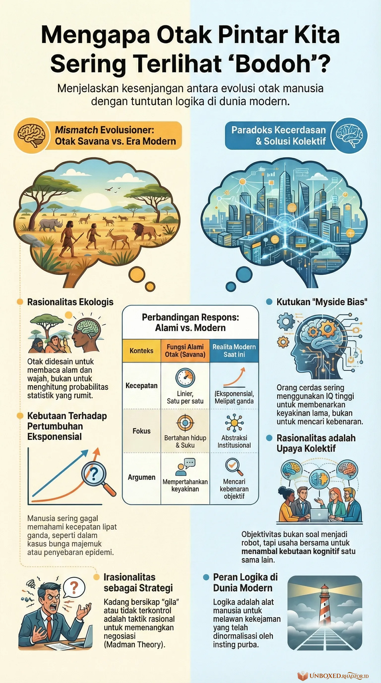 Infografis Rationality bahasa Indonesia